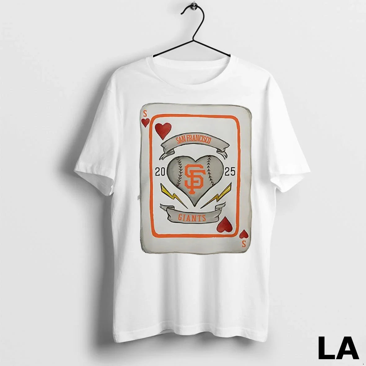 Original San Francisco Giants Basseball Card Heart X Tiny Turnip Long