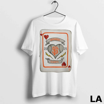 Original San Francisco Giants Basseball Card Heart X Tiny Turnip Long