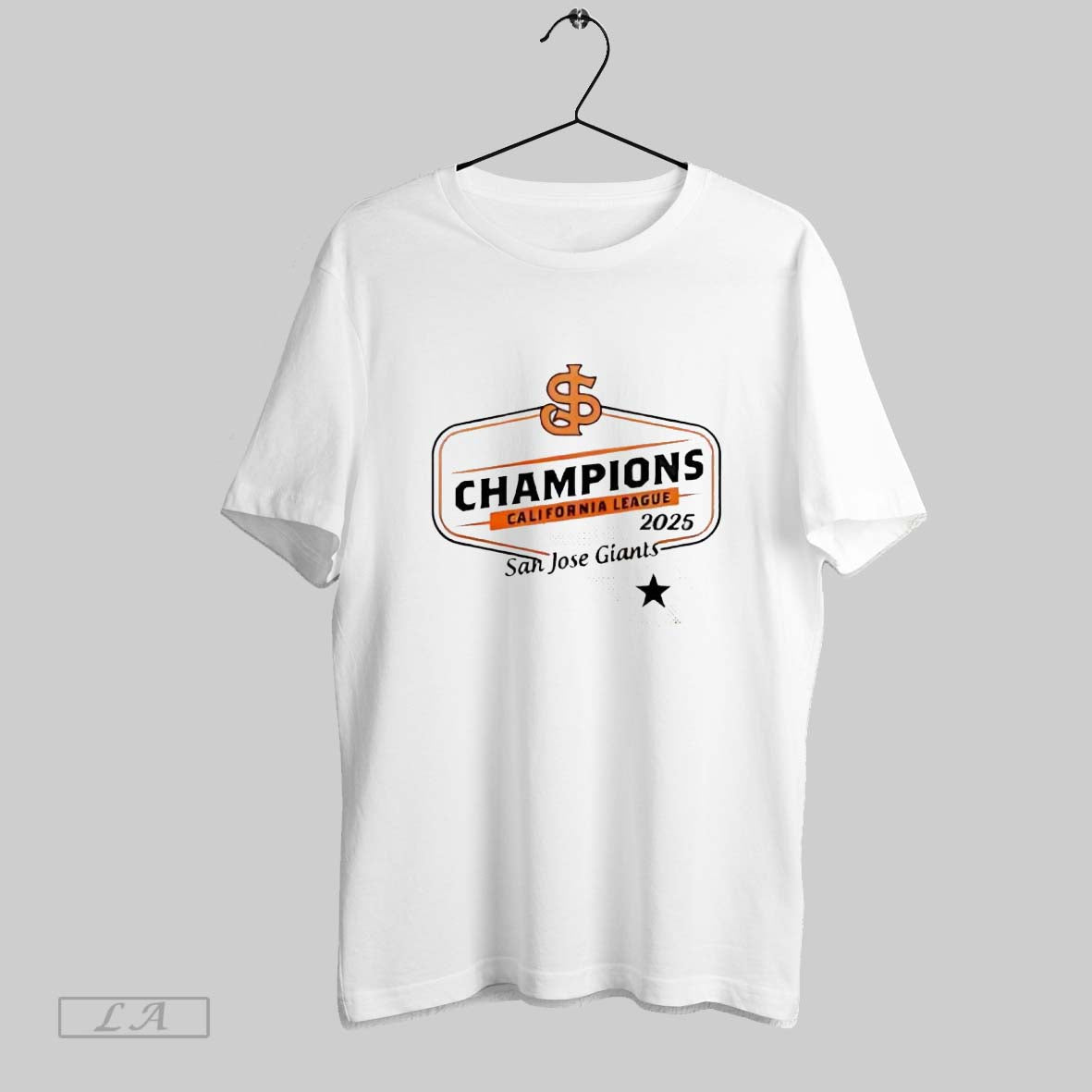Original San Jose Giants California League 2025 Long Sleeve Classic