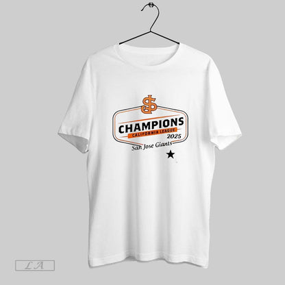 Original San Jose Giants California League 2025 Long Sleeve Classic
