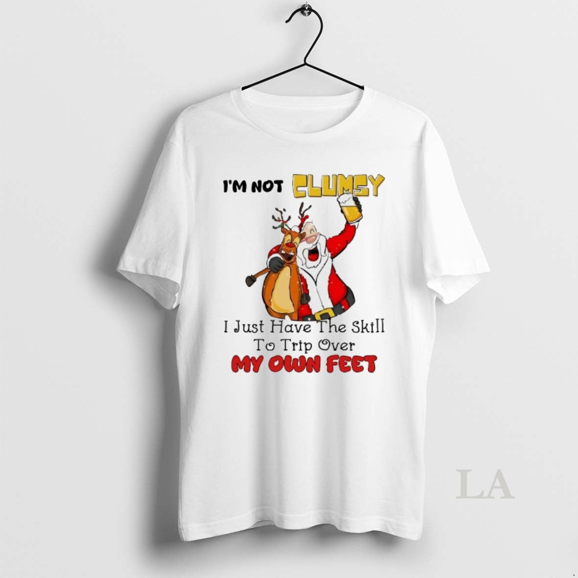 Original Santa Im Not Clumsy I Just Have Skill To Trip Over My Own