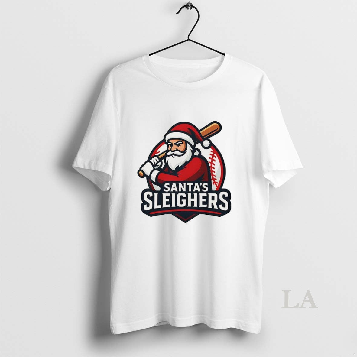 Original Santas Sleighers Baseball Hoodie Stylish Gift