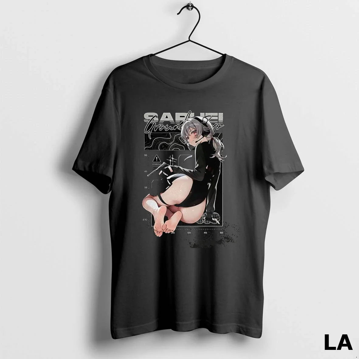 Original Saruei Ground Zero Anime Shirt Premium Look