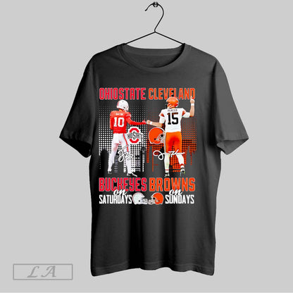 Original Sayin And Flacco Ohio State Buckeyes Saturdays Cleveland