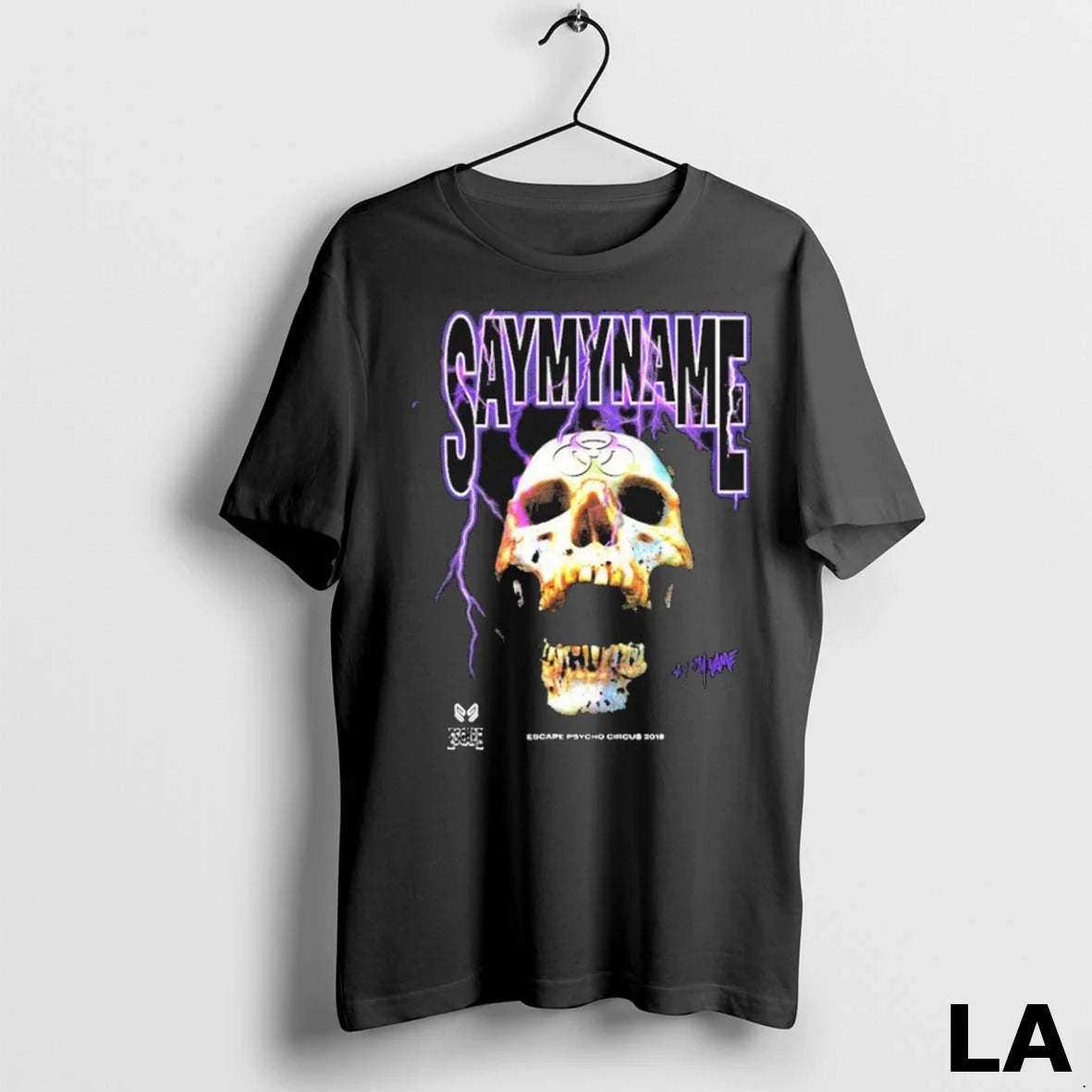 Original Saymyname X Escape Halloween Skull Hoodie Trendy Art