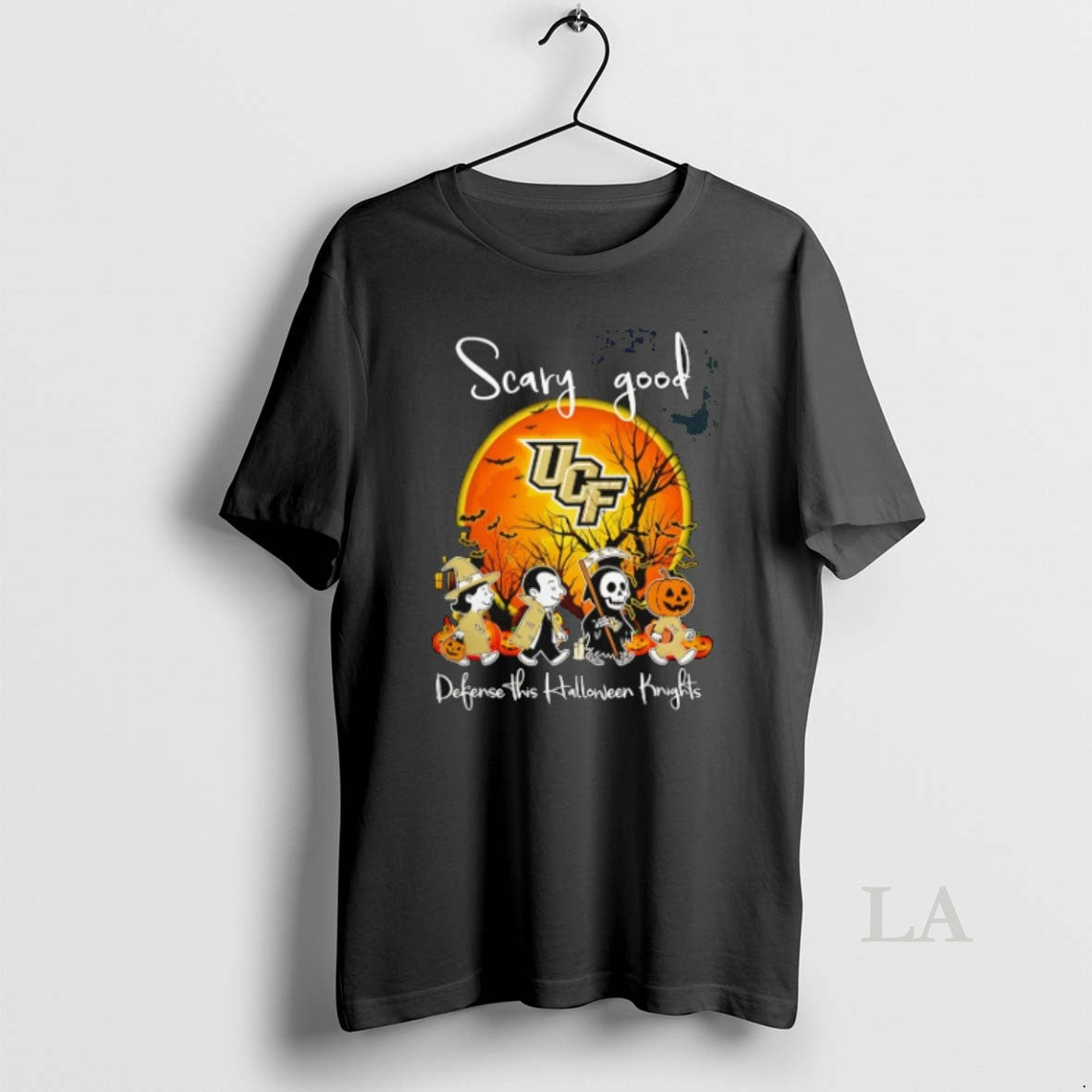 Original Scary Good Defense This Halloween Ucf Knights Football Tee