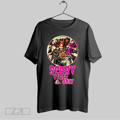 Original Scary Vibes Only Halloween Sweatshirt Classic Design