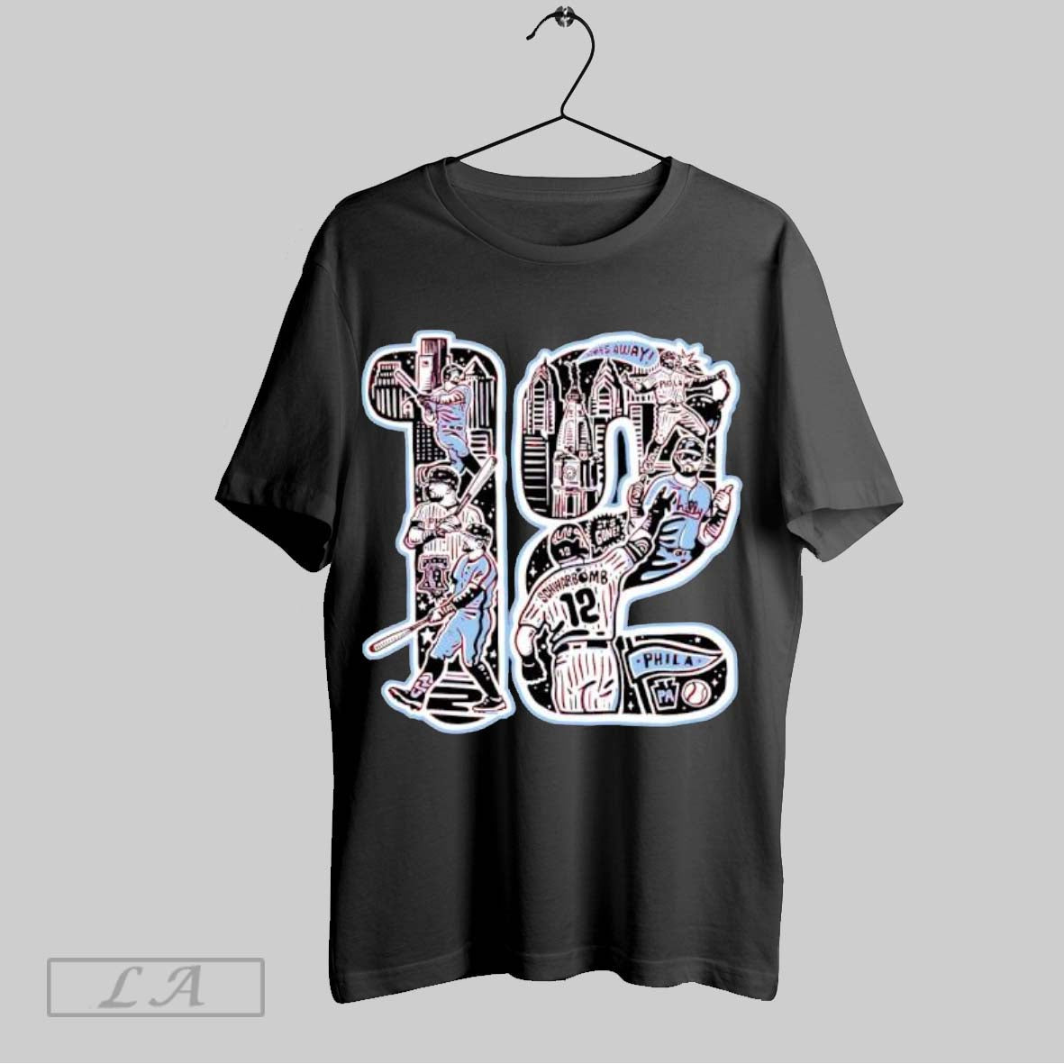 Original Schwarbomb 12 Mlb Player Kyle Schwarber Tee Designer