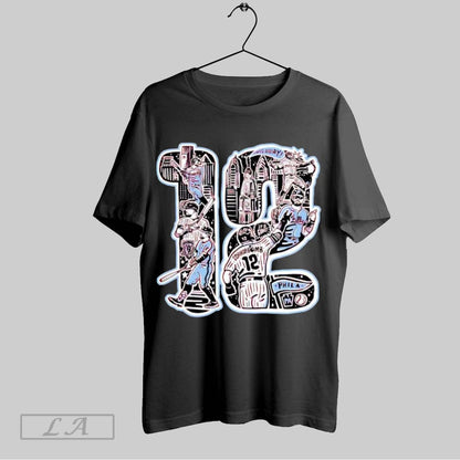 Original Schwarbomb 12 Mlb Player Kyle Schwarber Tee Designer