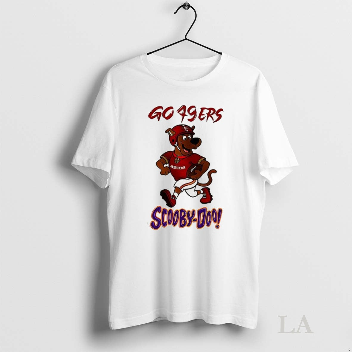 Original Scooby Doo X San Francisco 49Ers Fooball Go 49Ers Shirts