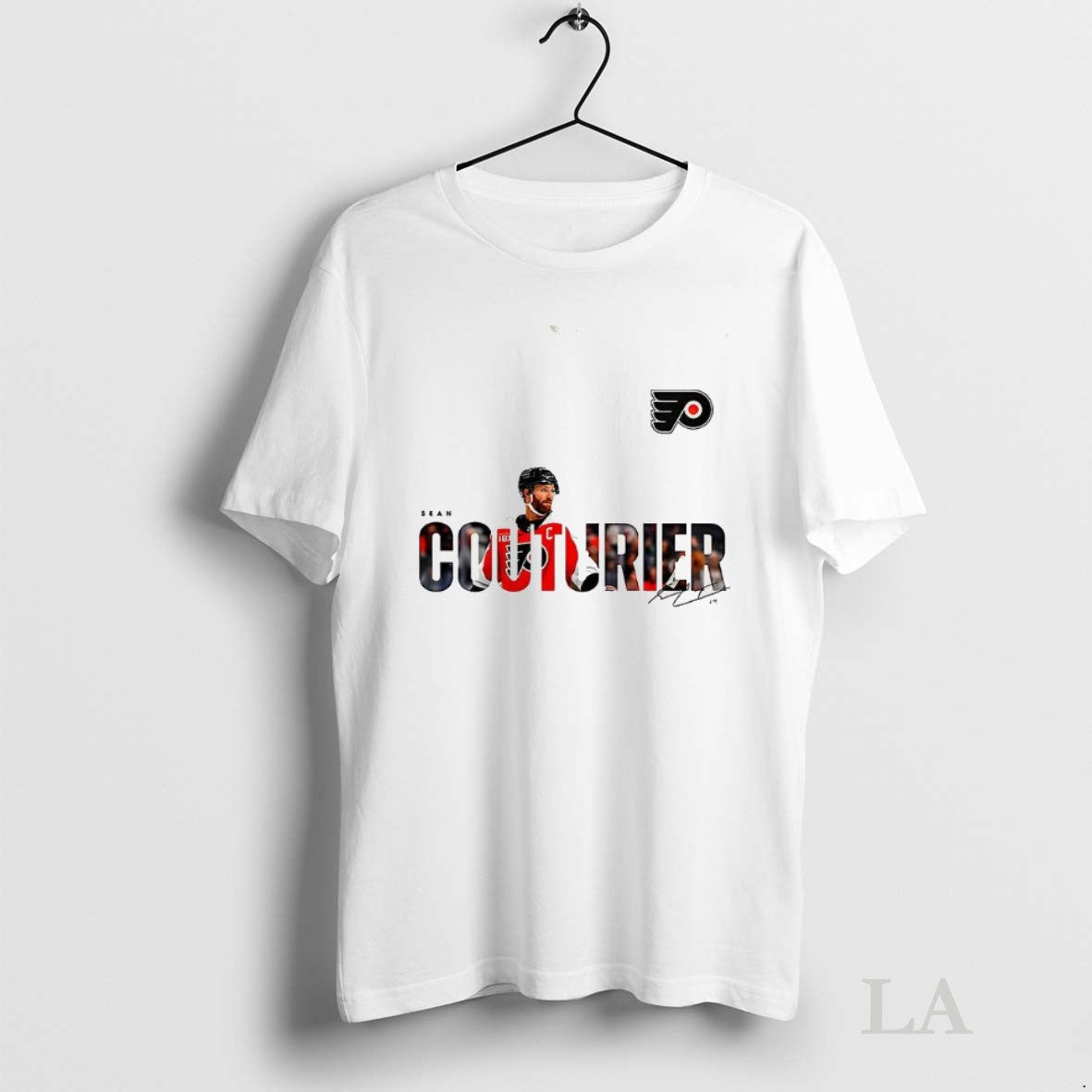 Original Sean Couturier Philadelphia Flyers Nhl Logo Signature Tank