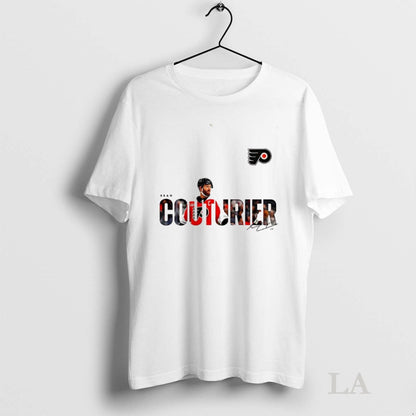 Original Sean Couturier Philadelphia Flyers Nhl Logo Signature Tank