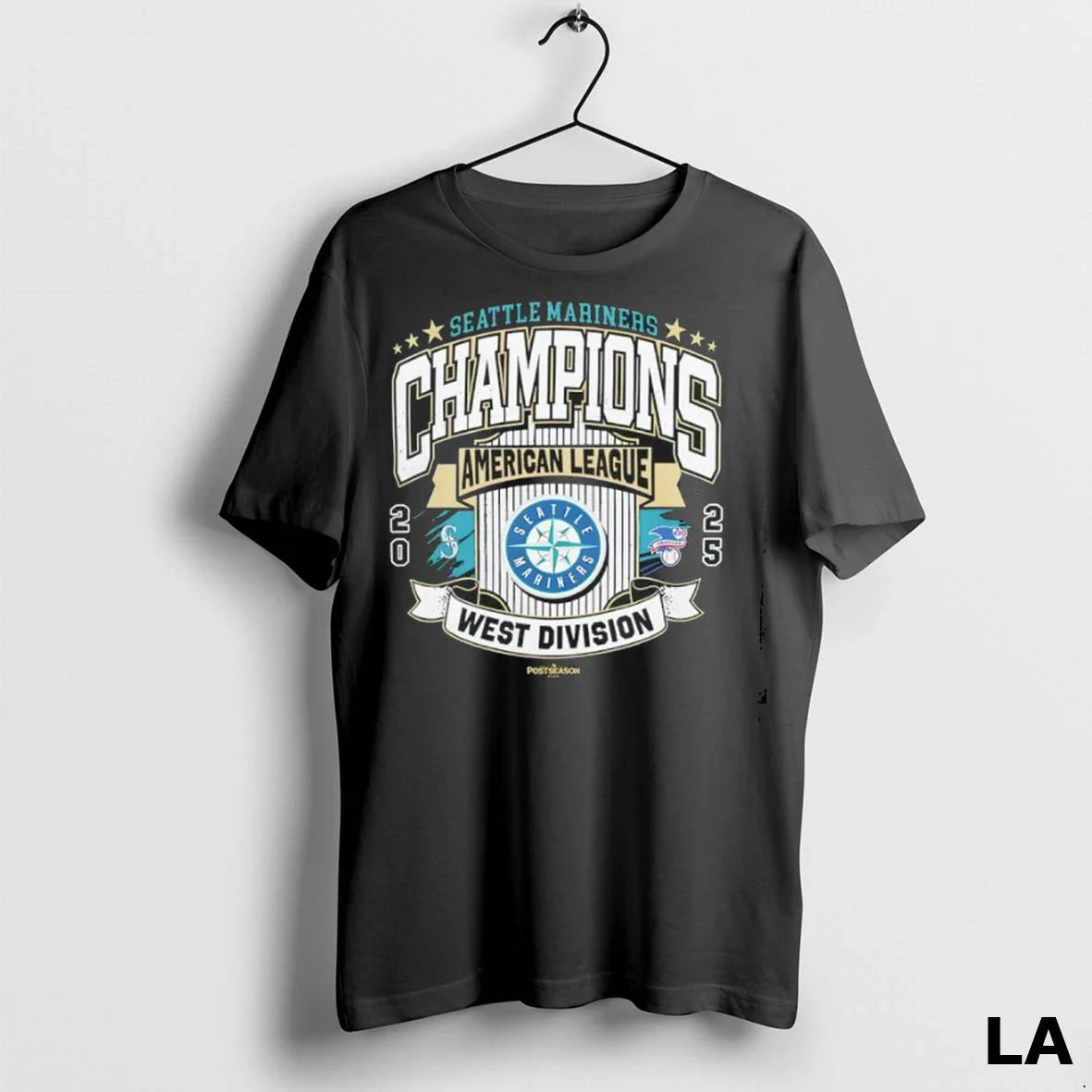 Original Seattle Mariners 2025 Al West Division Champions Celebration