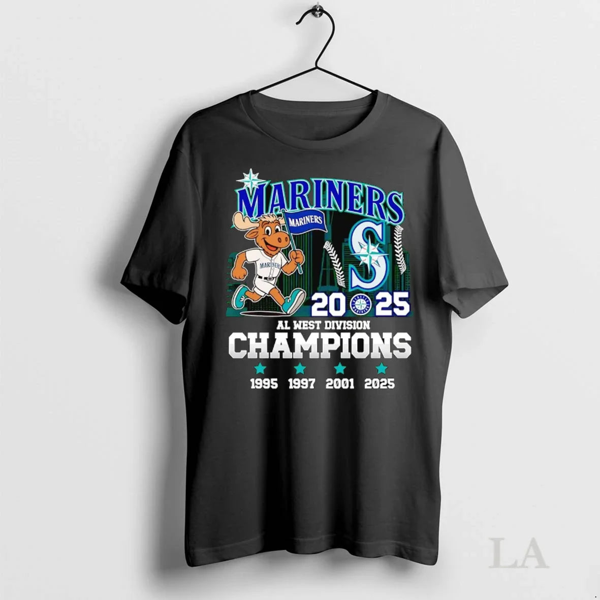 Original Seattle Mariners 2025 Al West Division Champions Mascot