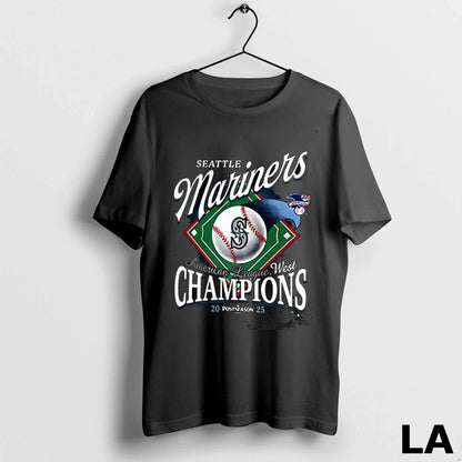 Original Seattle Mariners 2025 Amnerican League West Division