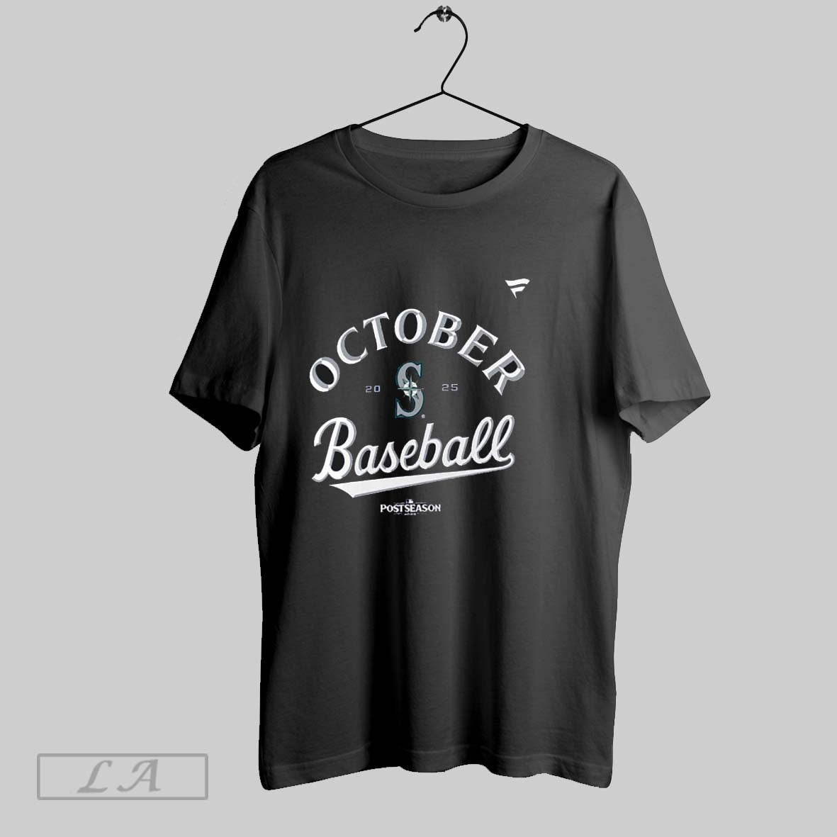 Original Seattle Mariners 2025 Mlb Postseason Locker Room October Tee