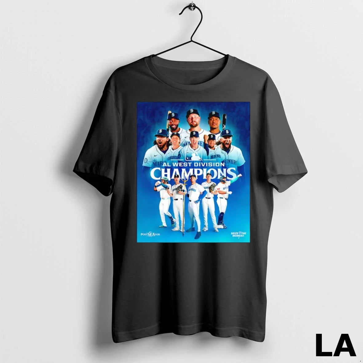 Original Seattle Mariners 2025 Postseason Al West Chamions Seize