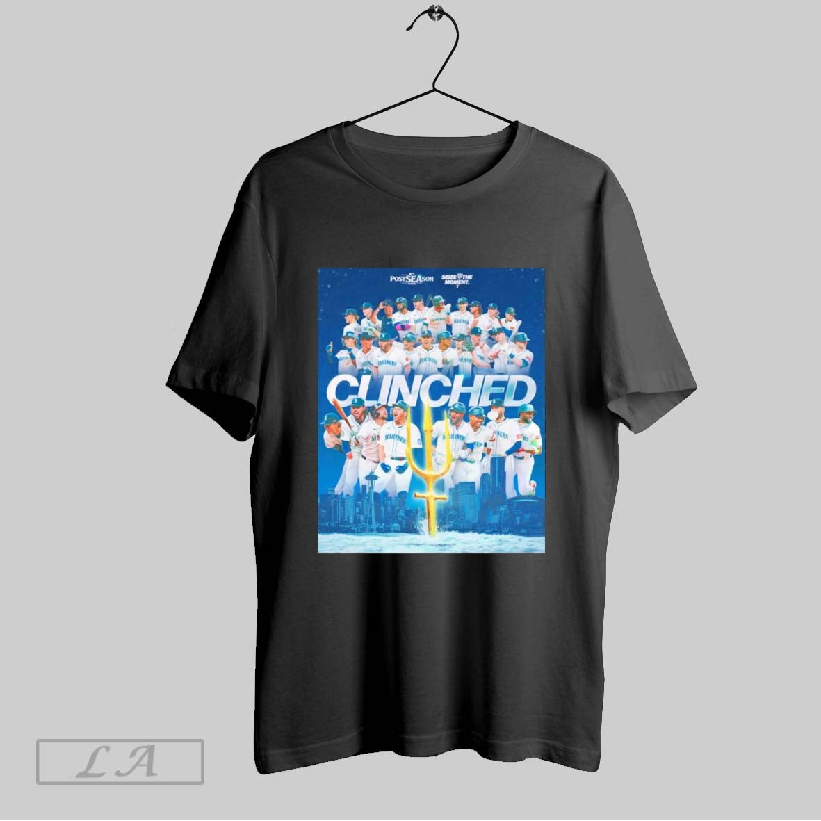 Original Seattle Mariners 2025 Postseason Al West Clinched Players