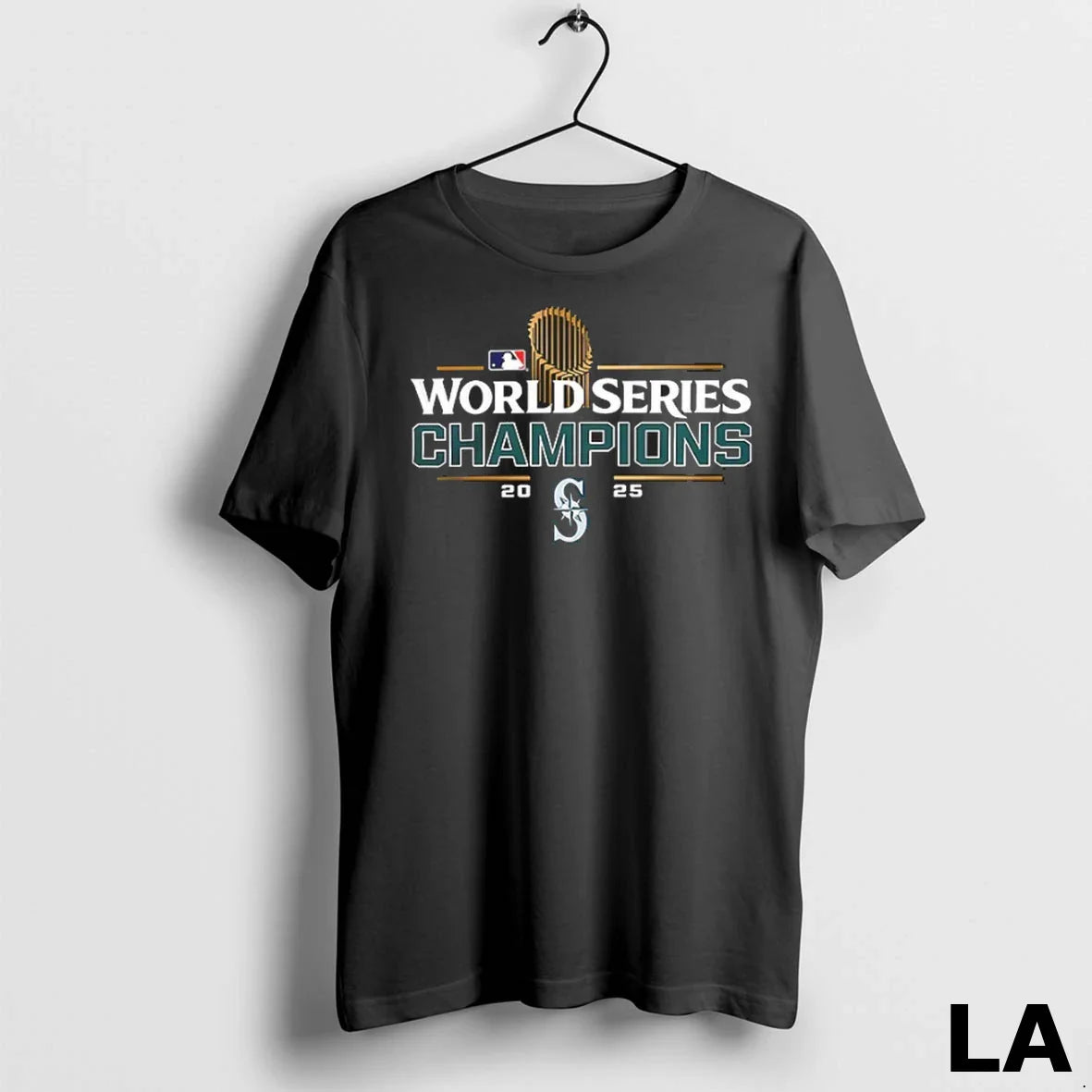 Original Seattle Mariners 2025 World Series Champions Mlb Trophy