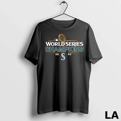 Original Seattle Mariners 2025 World Series Champions Mlb Trophy