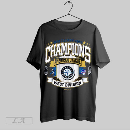 Original Seattle Mariners Al West Division Champions 2025 American
