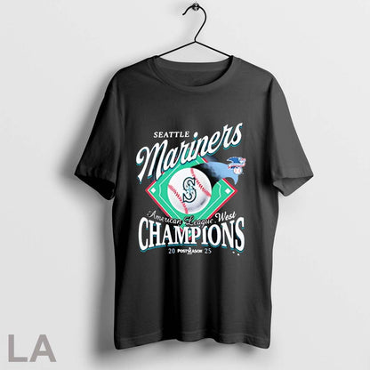 Original Seattle Mariners Al West Division Champions 2025 Tank Top