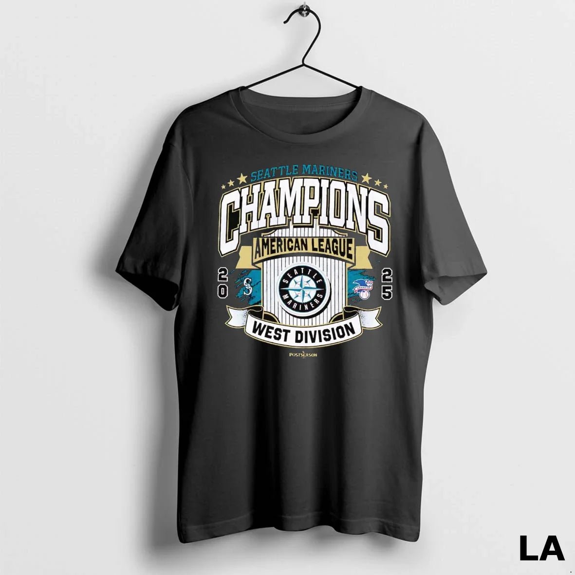 Original Seattle Mariners Champions Al West Division 2025 Hoodie