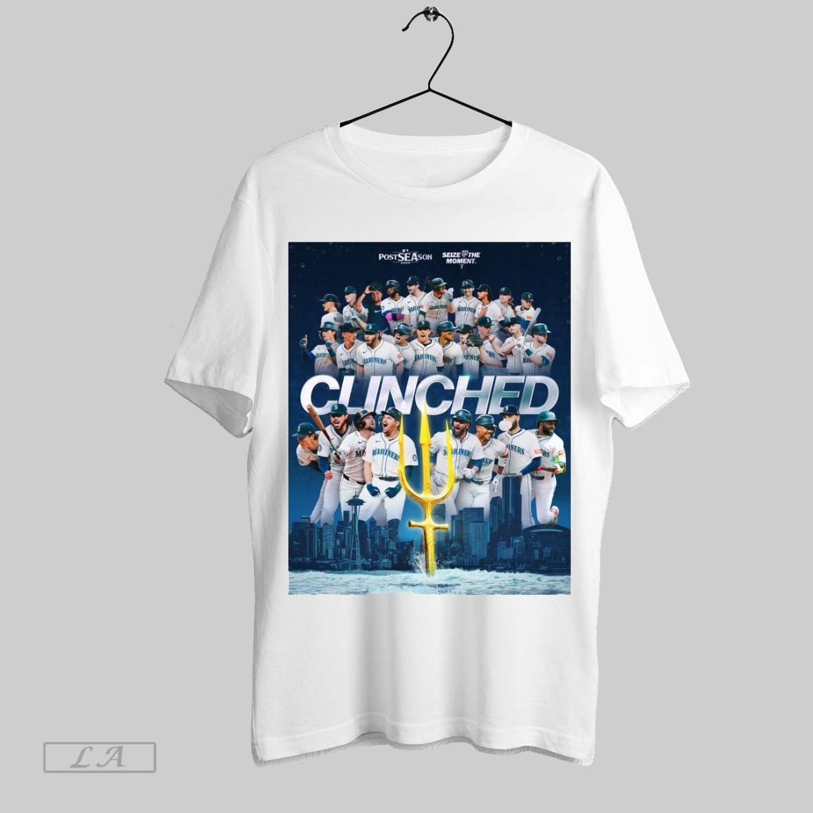 Original Seattle Mariners Clinched 2025 Mlb Postseason Seize Moment