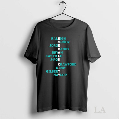 Original Seattle Mariners Emerald City Acrostic Hoodie Elegant