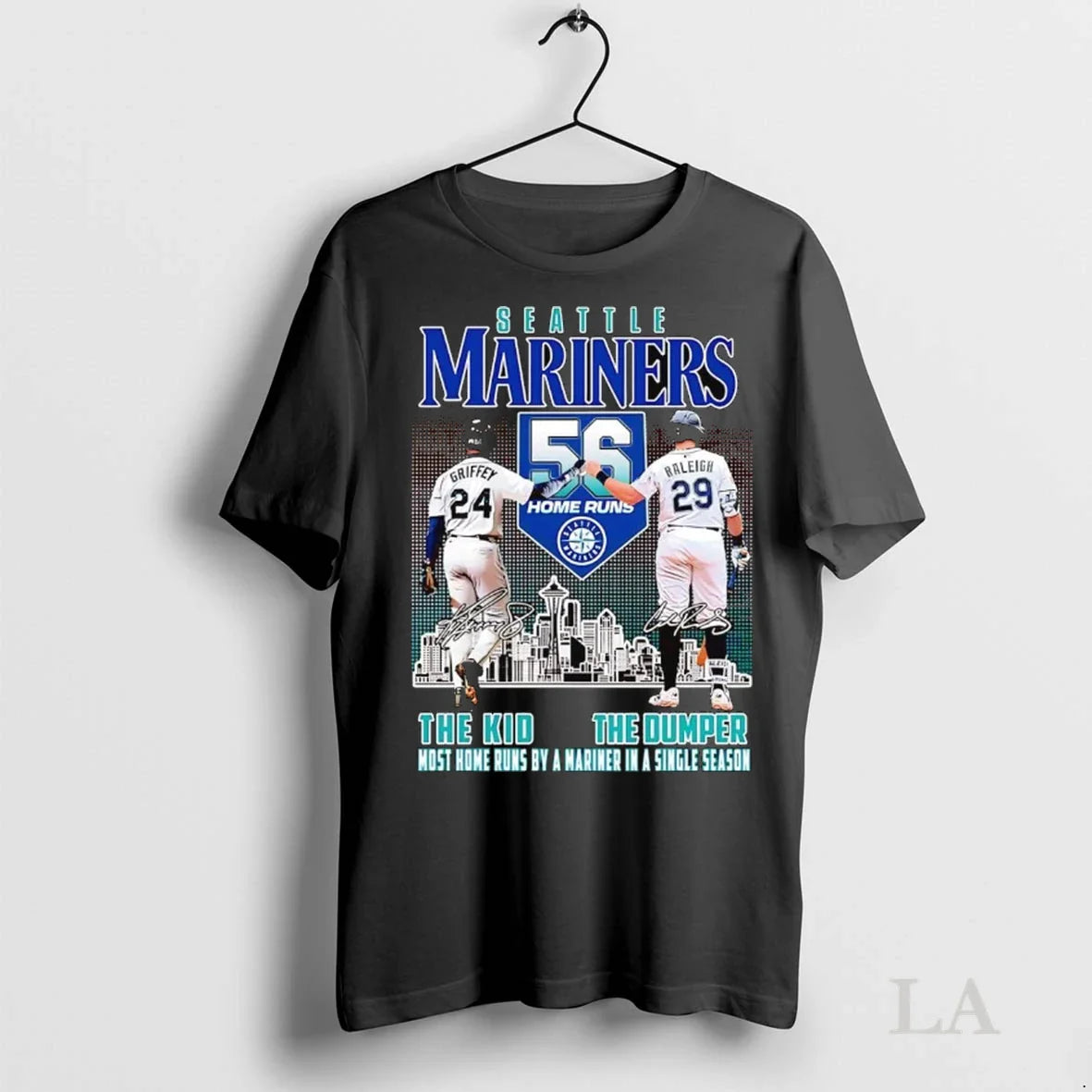 Original Seattle Mariners Griffey And Raleigh Dumper Most Home Ruins