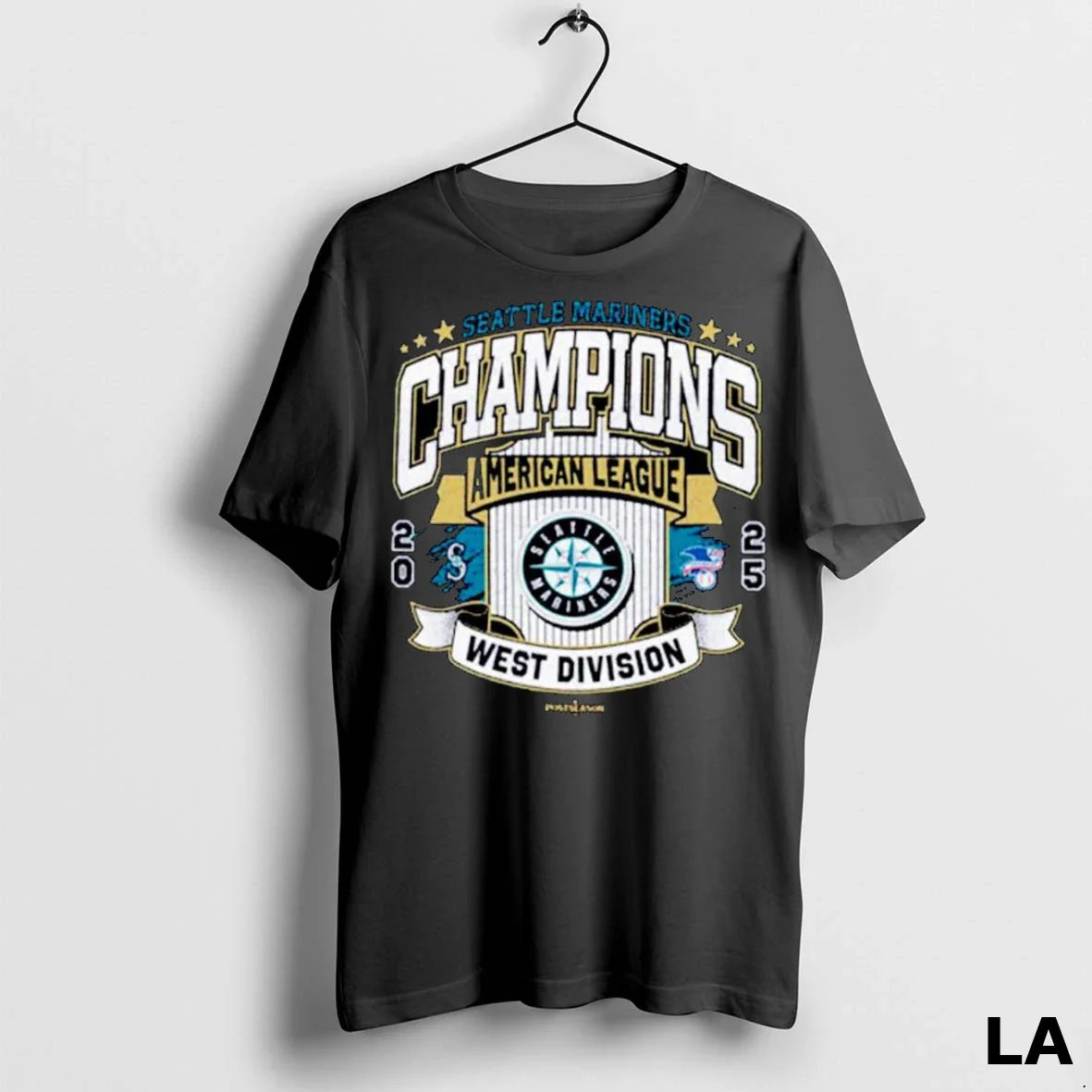 Original Seattle Mariners Mlb 2025 American League West Division
