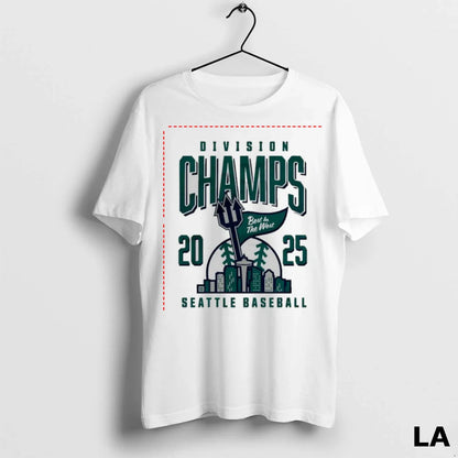 Original Seattle Mariners Mlb 2025 Division Champs Best West