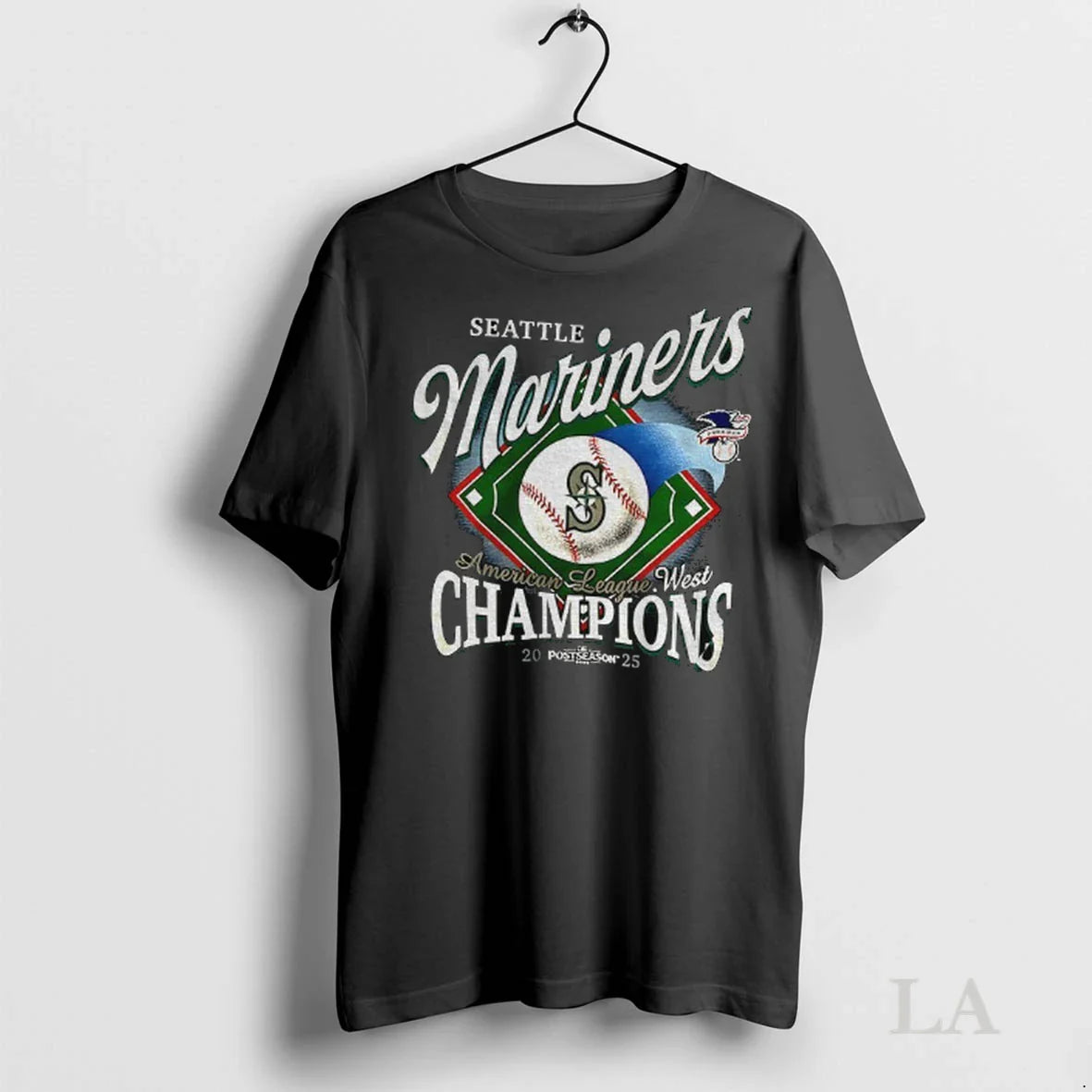 Original Seattle Mariners Mlb Baseball American League West Champions