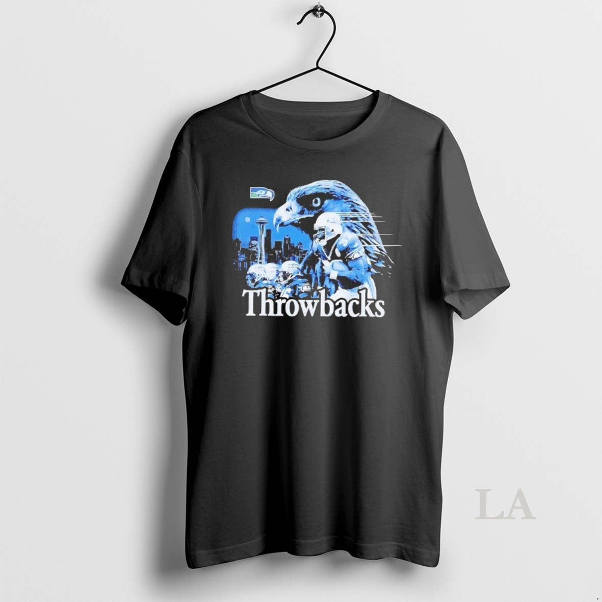 Original Seattle Seahawks Throwback Skyline Shirt Modern Fashion