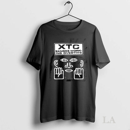 Original Senses Working Overtime Xtc TShirt Exclusive Merch