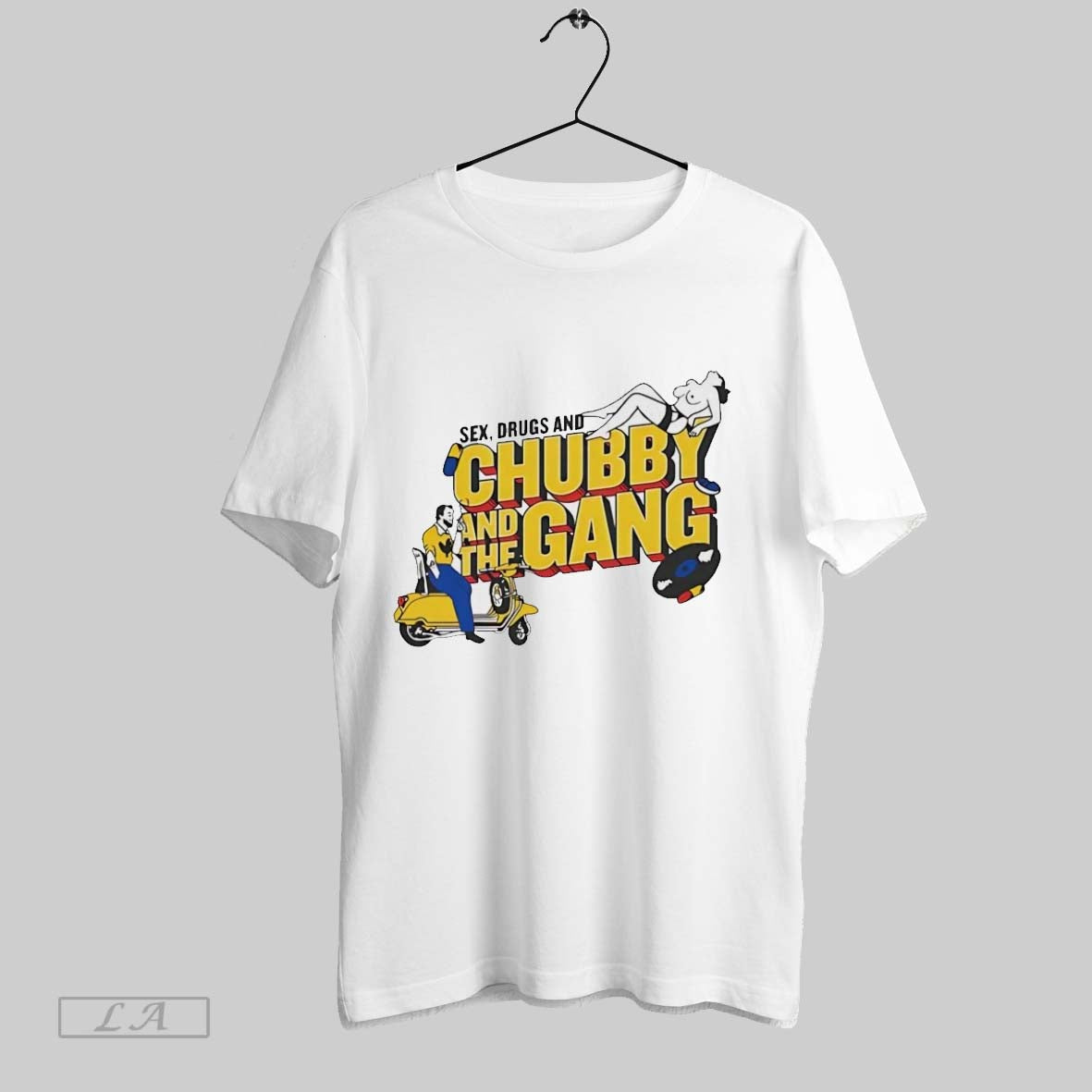 Original Sex Drugs And Chubby And Gang Hoodie Retro Outfit