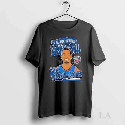 Original Shai Gilgeous Alexander Portrait Caricature Oklahoma City
