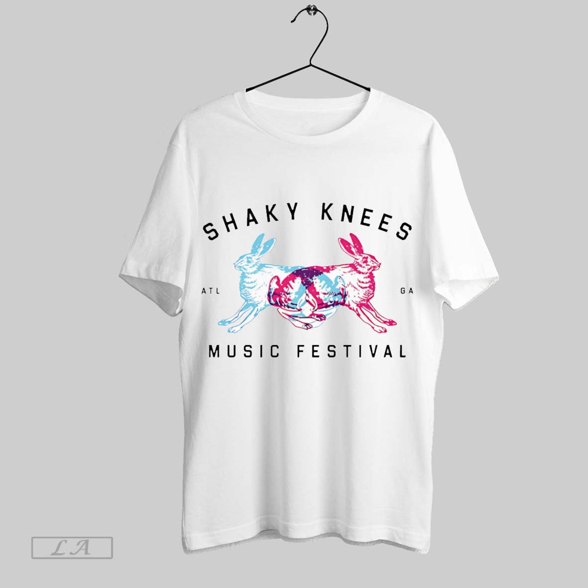 Original Shaky Knees Festival Rabbits Lineup 2025 Long Sleeve Premium