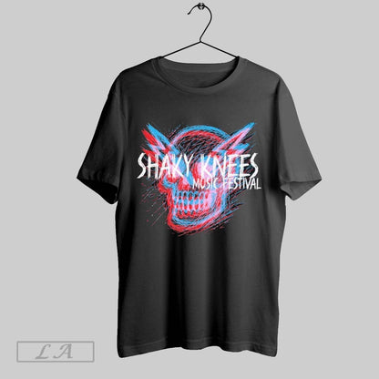 Original Shaky Knees Music Festival Shockwave Skull 2025 Long Sleeve