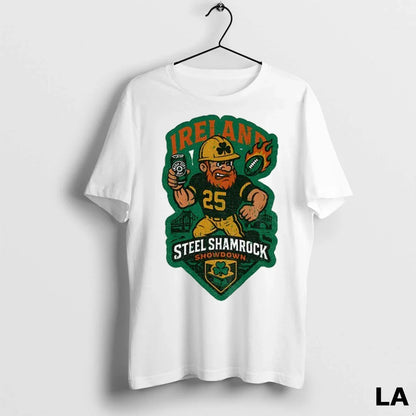 Original Shamrock Showdown Pittsburgh X Dublin 2025 Shirt Modern