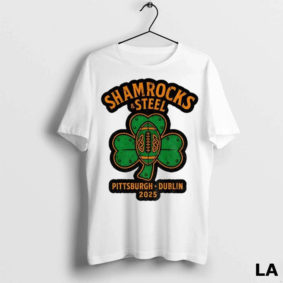 Original Shamrocks Steel Pittsburgh X Dublin 2025 Football Hoodie