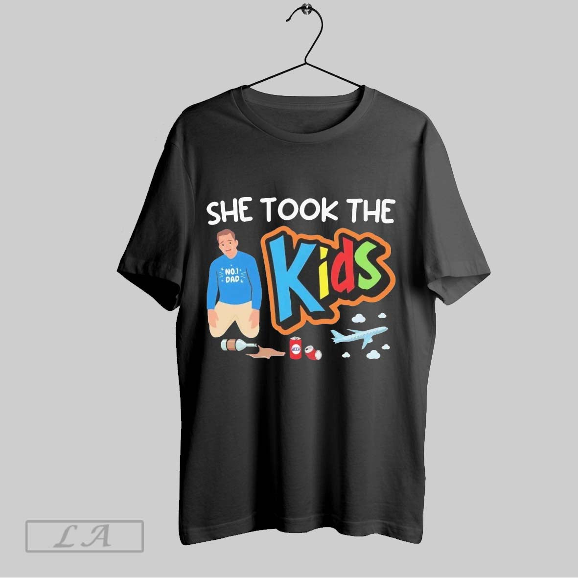 Original She Took No 1 Dad Long Sleeve Exclusive Merch
