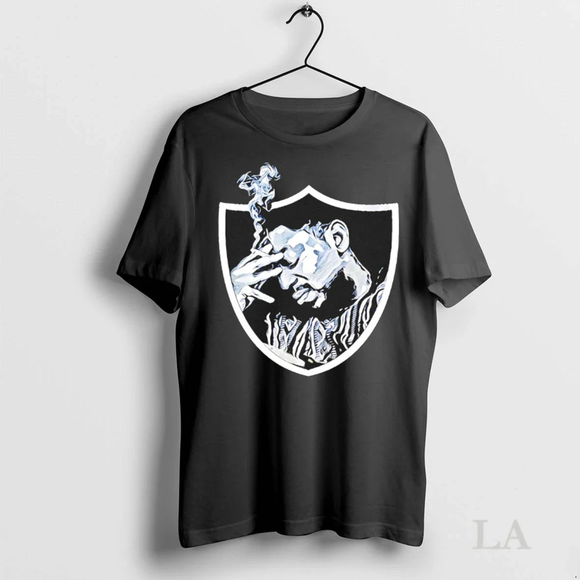 Original Shield Stressing Las Vegals Raiders Parody Logo Tee Classic