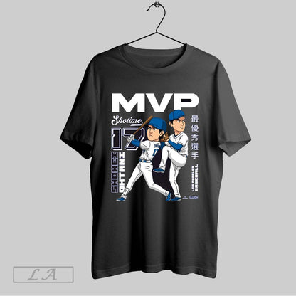 Original Shohei Ohtani Dual Threat Mvp 17 Los Angeles Dodgers Mlb