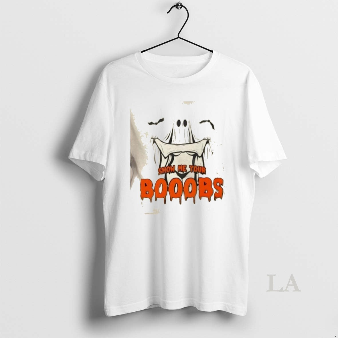 Original Show Me Your Booobs Ghost Halloween Shirt Stylish Look