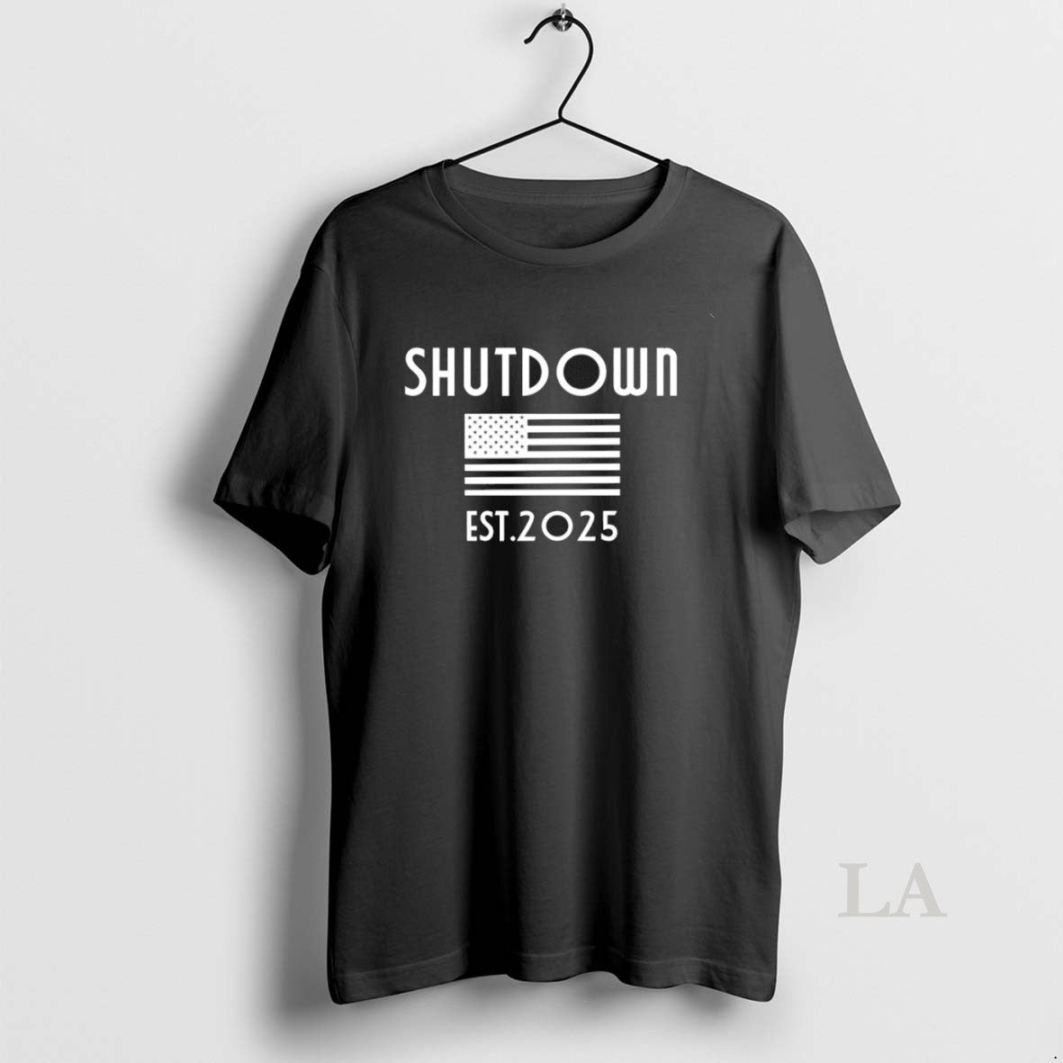 Original Shutdown White House Est 2025 American Flag Sweatshirt