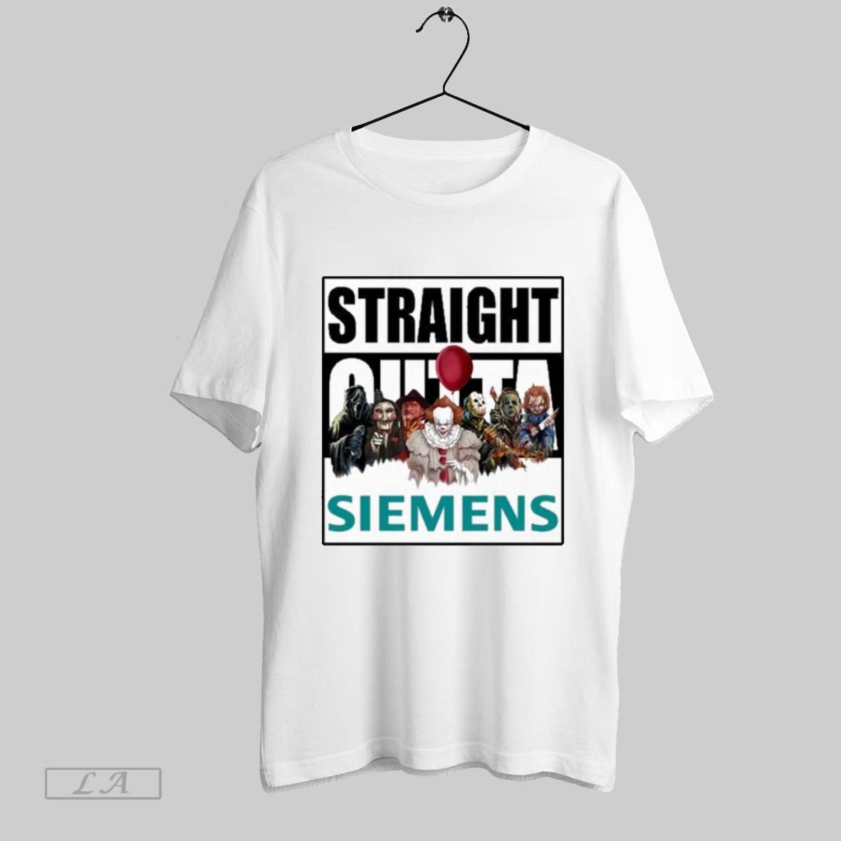 Original Siemens Logo Straight Outta Horror Film Halloween Sweatshirt