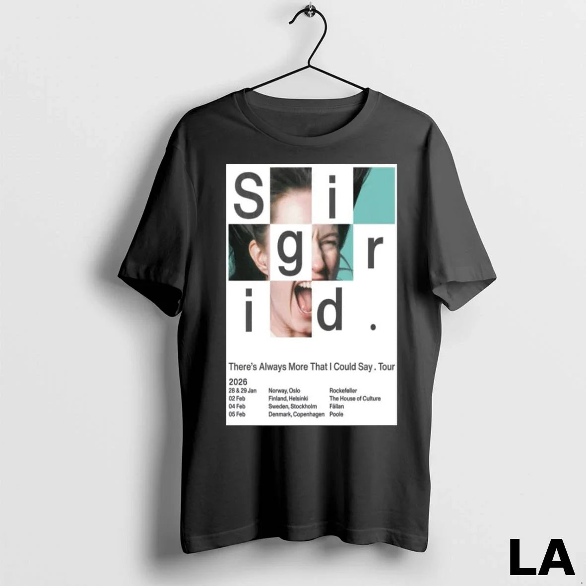 Original Sigrid Theres Always More That I Could Say Tour 2026 Long