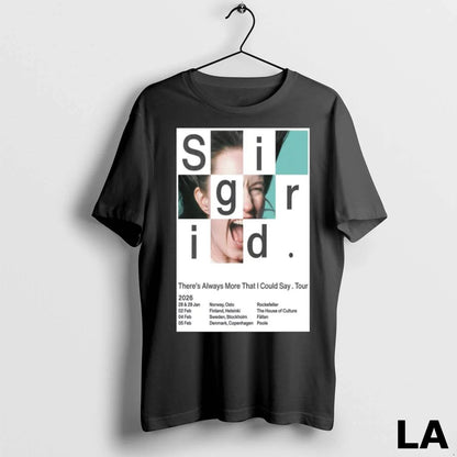Original Sigrid Theres Always More That I Could Say Tour 2026 Long