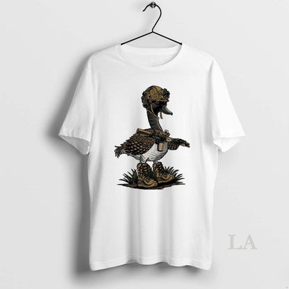 Original Silly Goose Gun TShirt Retro Fashion